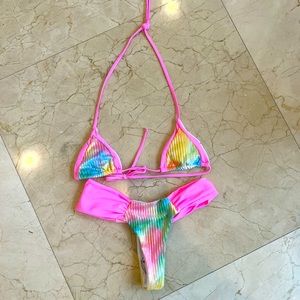 Tie dye bikini